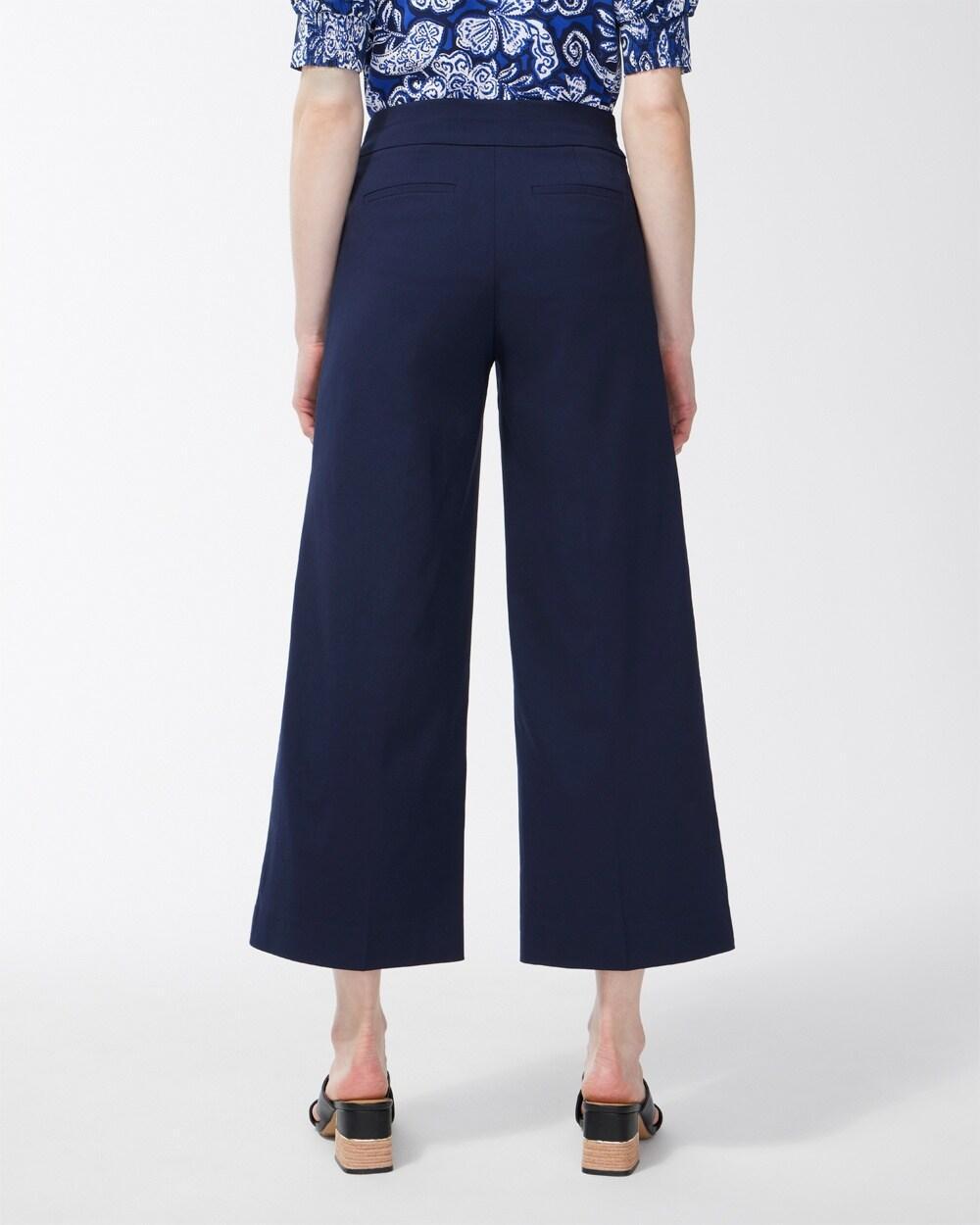 Brigitte Wide Leg Cropped Pants Product Image