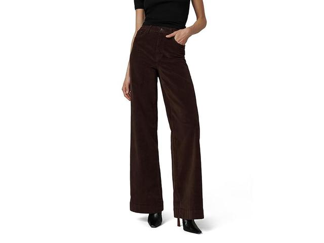 Joe's Jeans The Mia High Rise Wide Leg Corduroy (Coffee Bean) Women's Jeans Product Image