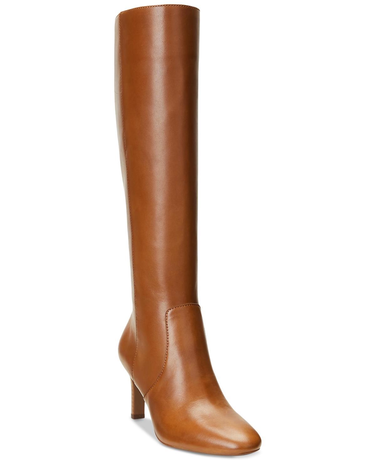 Lauren Ralph Lauren Caelynn Leather Tall Boots Product Image