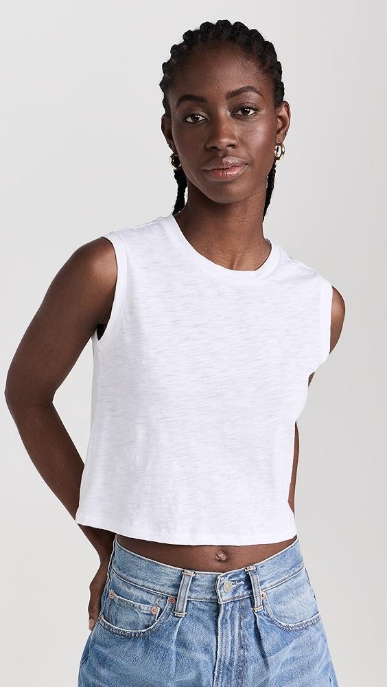 Goldie Sleeveless Crop Tee | Shopbop Product Image