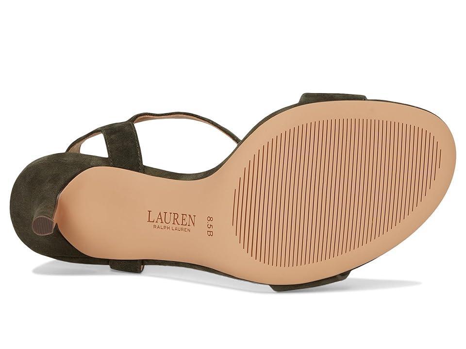 Lauren Ralph Lauren Gwen Suede Sandals (Dark ) Women's Sandals Product Image