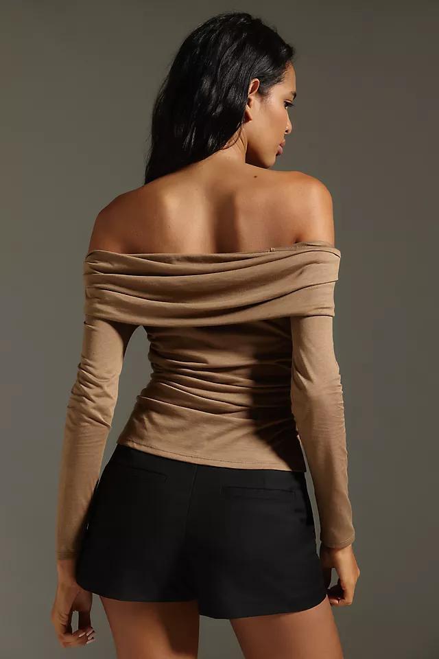 Nation LTD Abana Draped Off-The-Shoulder Top Product Image