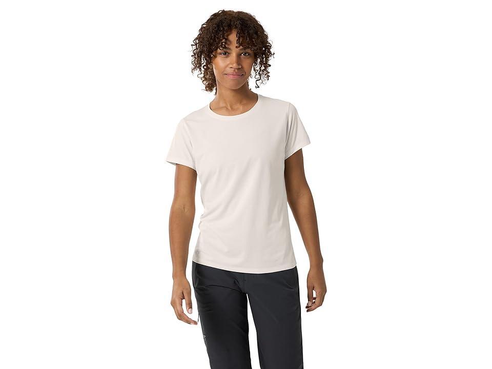 Arc'teryx Taema Crew Short Sleeve (Arctic Silk Heather) Women's Clothing Product Image