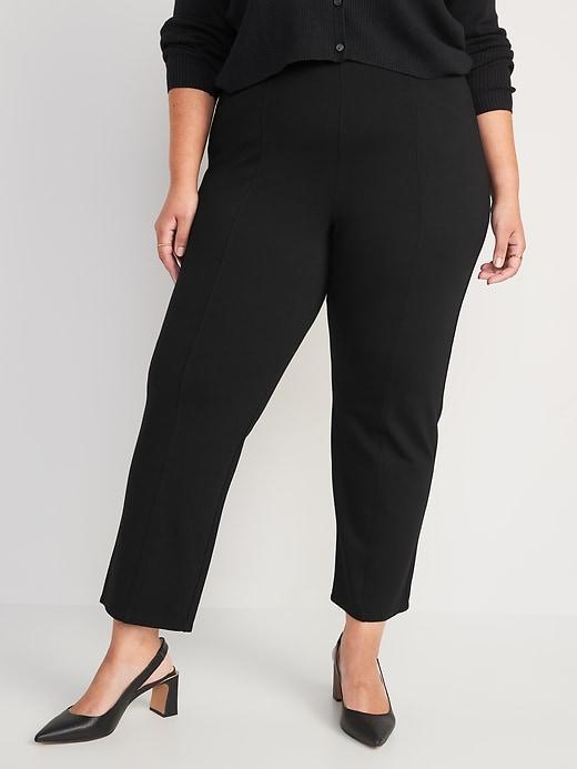 Extra High-Waisted Stevie Straight Pants Product Image