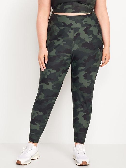 High-Waisted PowerSoft Rib 7/8 Joggers Product Image