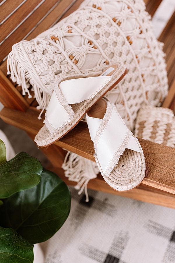 The Gaia Sandal in Ivory Product Image