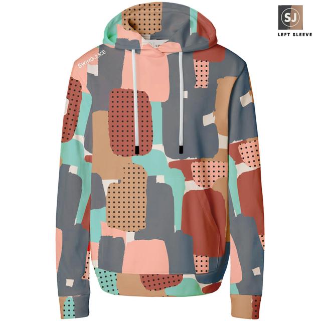 SwingJuice Golf Abstract Camo Men's Performance Hoodie Male Product Image