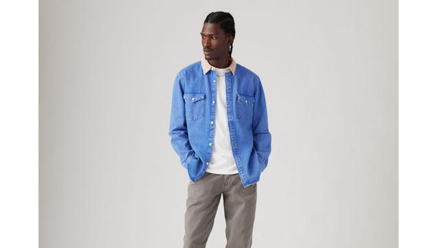 Levi's Fit Western Shirt Chambray - Men's Product Image