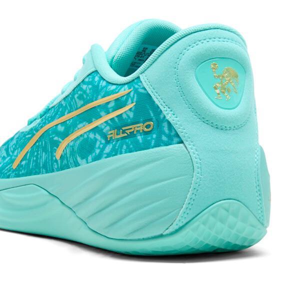 PUMA All-Pro NITROâ¢ Mexico City Game 2024 Men's Basketball Shoes in Aquatic/Sparkling Green Product Image