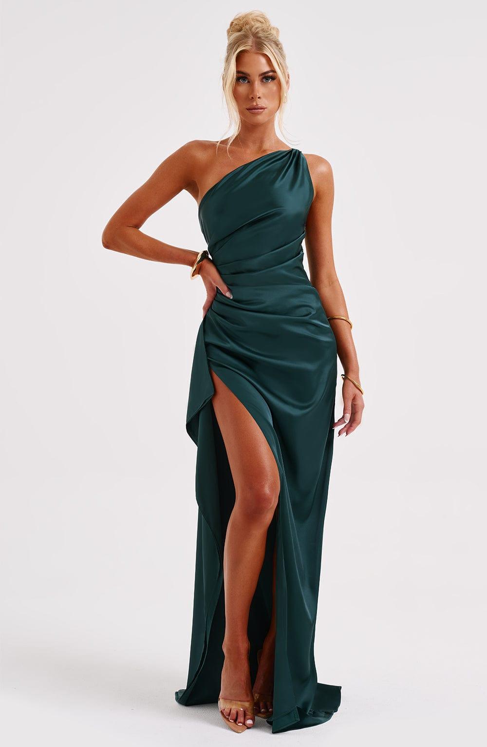 Ariel Maxi Dress - Emerald Product Image