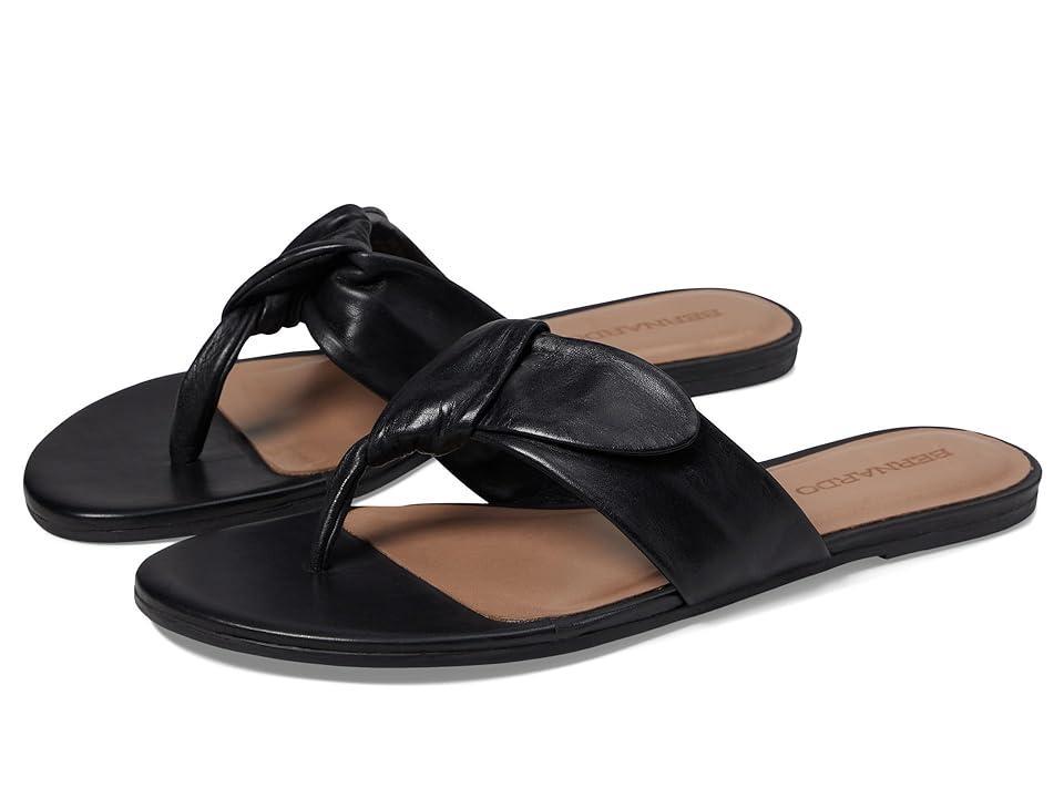 Womens Harmony Leather Soft Bow Sandals Product Image