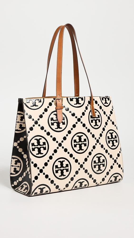 Tory Burch T Monogram Contrast Embossed Tote | Shopbop Product Image