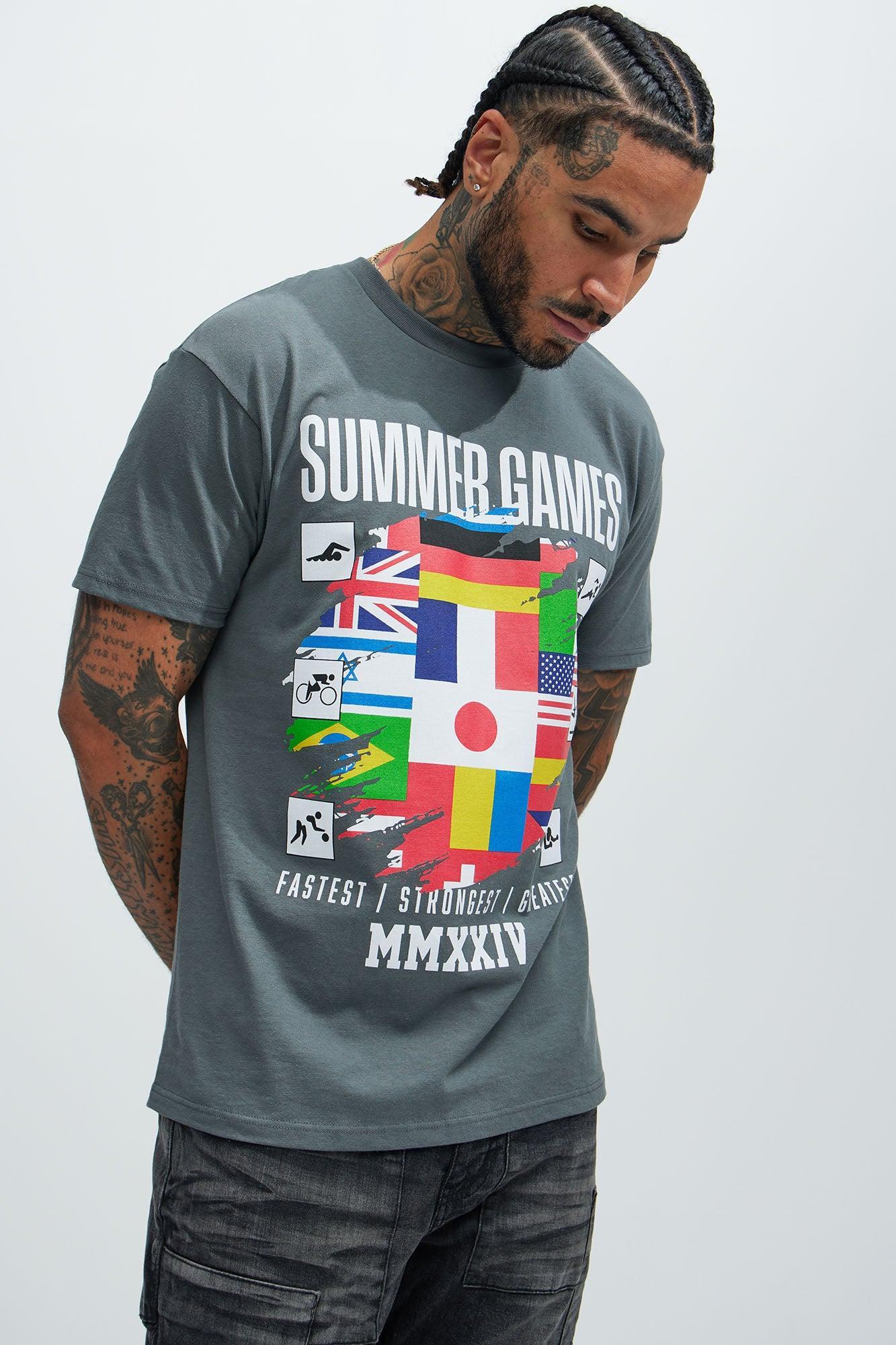 Summer Games Dept Short Sleeve - Charcoal Product Image