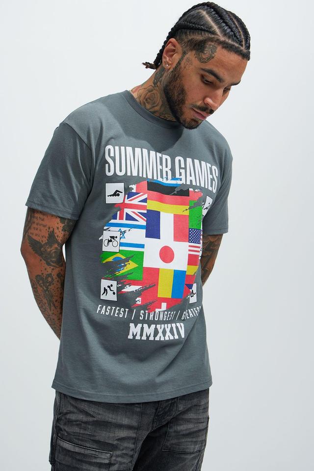 Summer Games Dept Short Sleeve - Charcoal Product Image