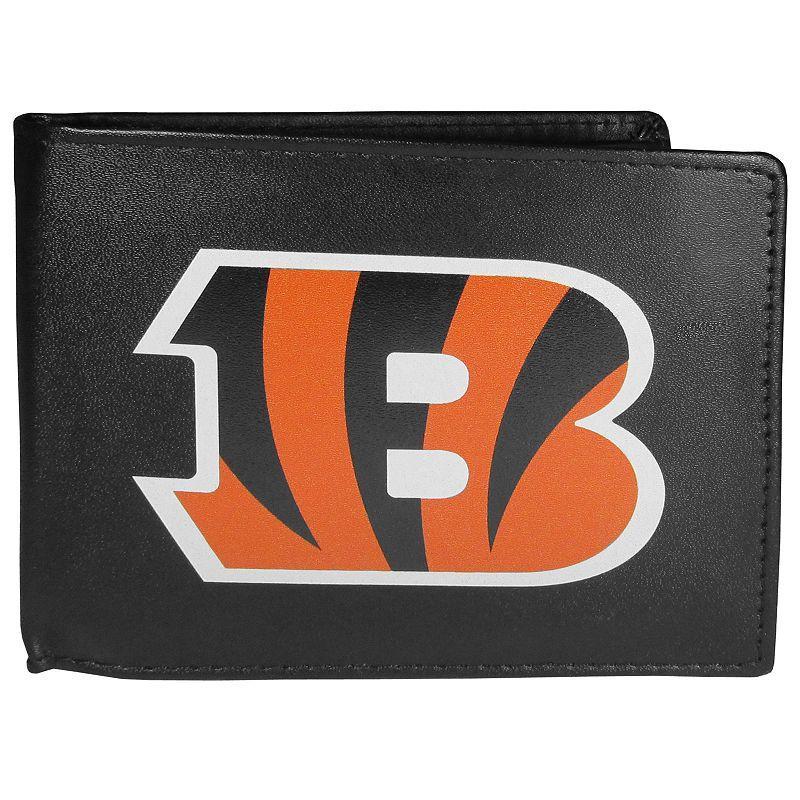 Mens Denver Broncos Leather Bi-Fold Wallet Product Image