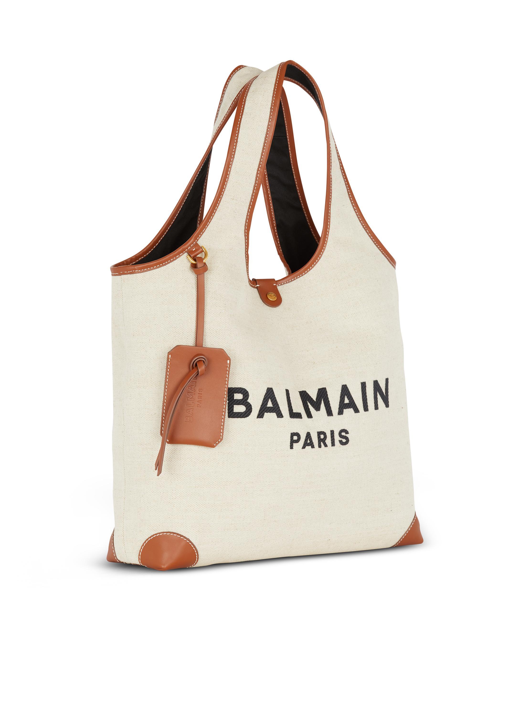 Canvas and leather B-army Grocery Bag Product Image