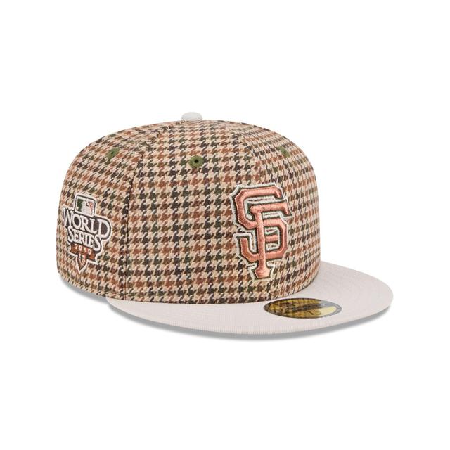 San Francisco Giants Houndstooth 59FIFTY Fitted Hat Male Product Image