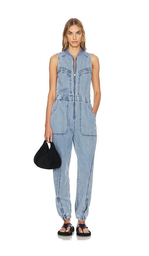 Lilly Denim Jumpsuit Product Image