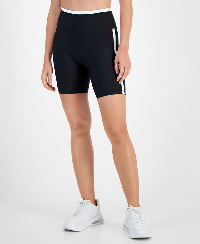 Id Ideology Womens Ribbed Bike Shorts, Created for Macys Product Image