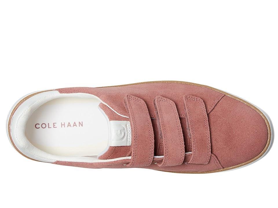 Cole Haan Womens GrandPr Topspin Triple Strap Sneaker - Dark Pink Size 8 Product Image