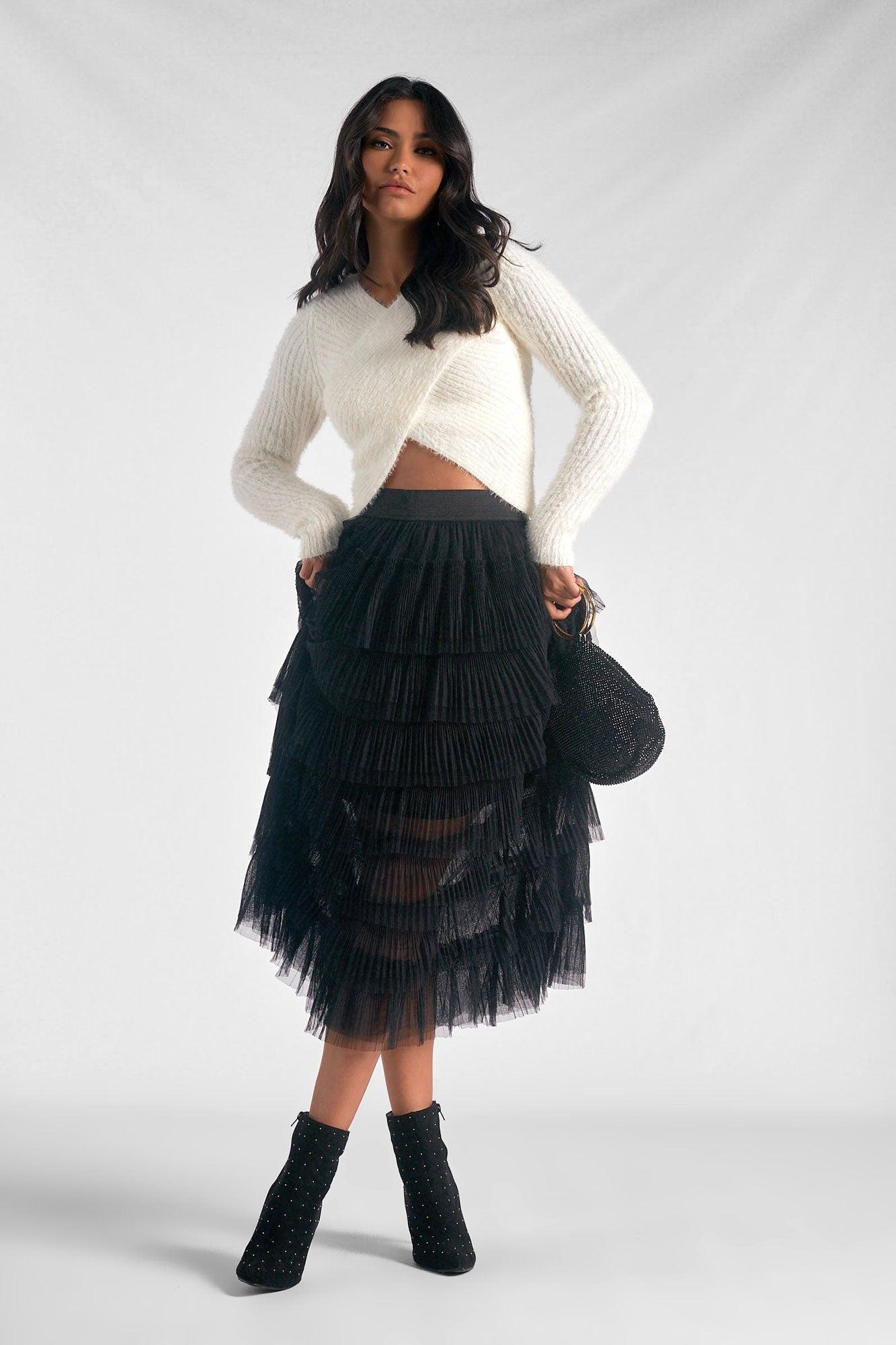 Tuile Layered  Skirt Product Image