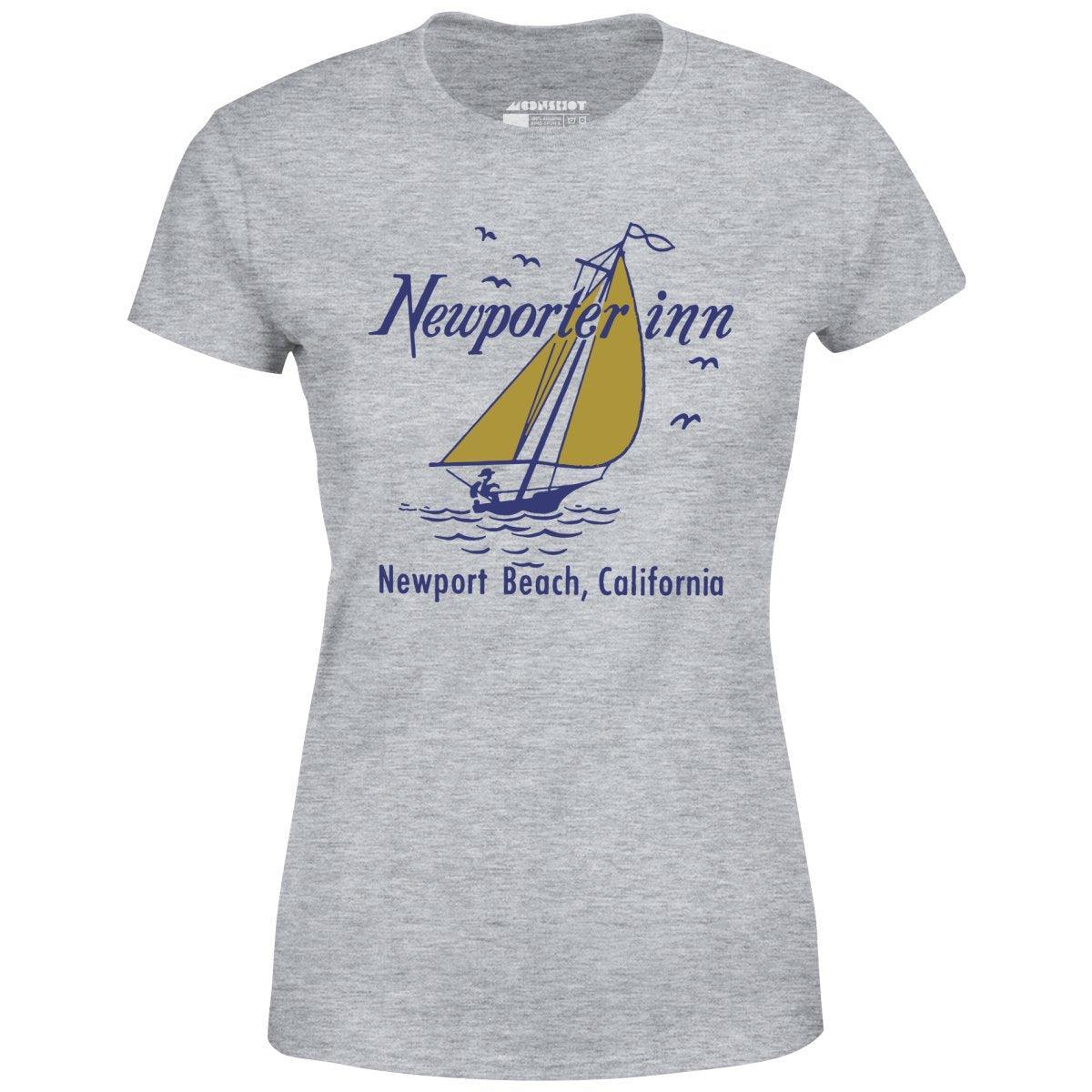 The Newporter Inn v2 - Newport Beach, CA - Vintage Hotel - Women's T-Shirt Female Product Image