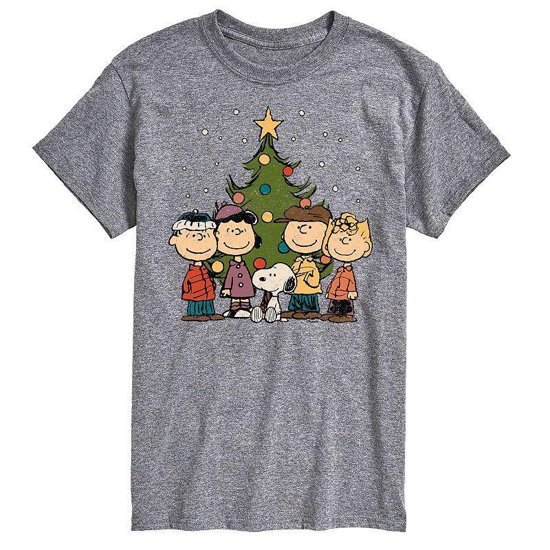 Mens Peanuts Christmas Group Tee Product Image