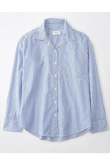 AE Perfect Button-Up Shirt Womens Product Image