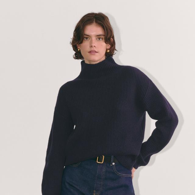 The Fisherman Turtleneck in Wool Cashmere Product Image