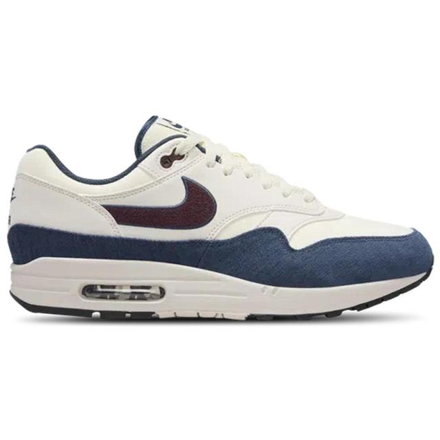 NIKE Mens  Air Max 1 Ess In Summit White/armory Navy Product Image