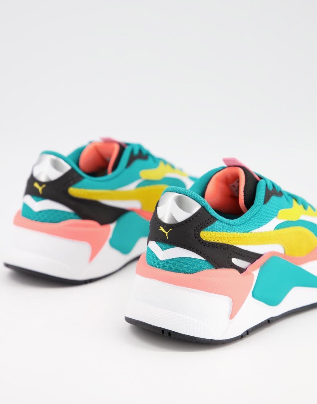 Puma RS-X3 sneakers in teal Product Image