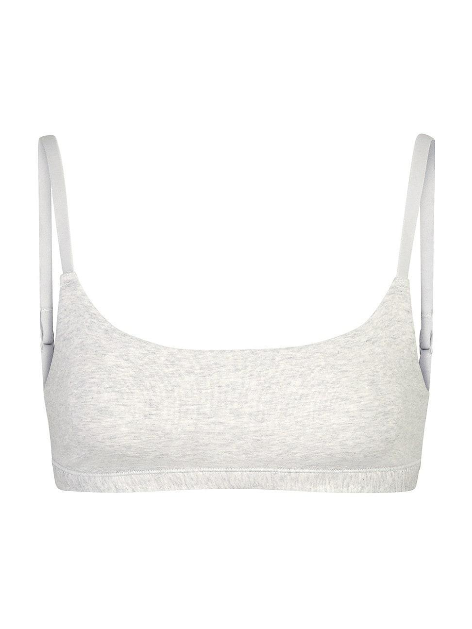 Womens Cotton Jersey Scoop Bralette Product Image