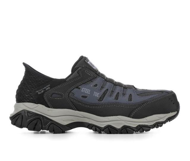 Men's Skechers Work 200211 Cankton Slip-Ins Work Shoes Product Image