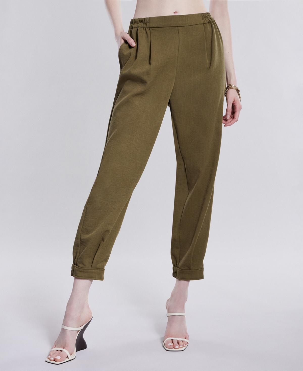 Bcbg New York Womens Twill Jogger Pants product image