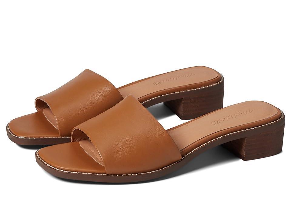 Madewell The Cassady Mule in Leather (Desert Camel) Women's Shoes Product Image