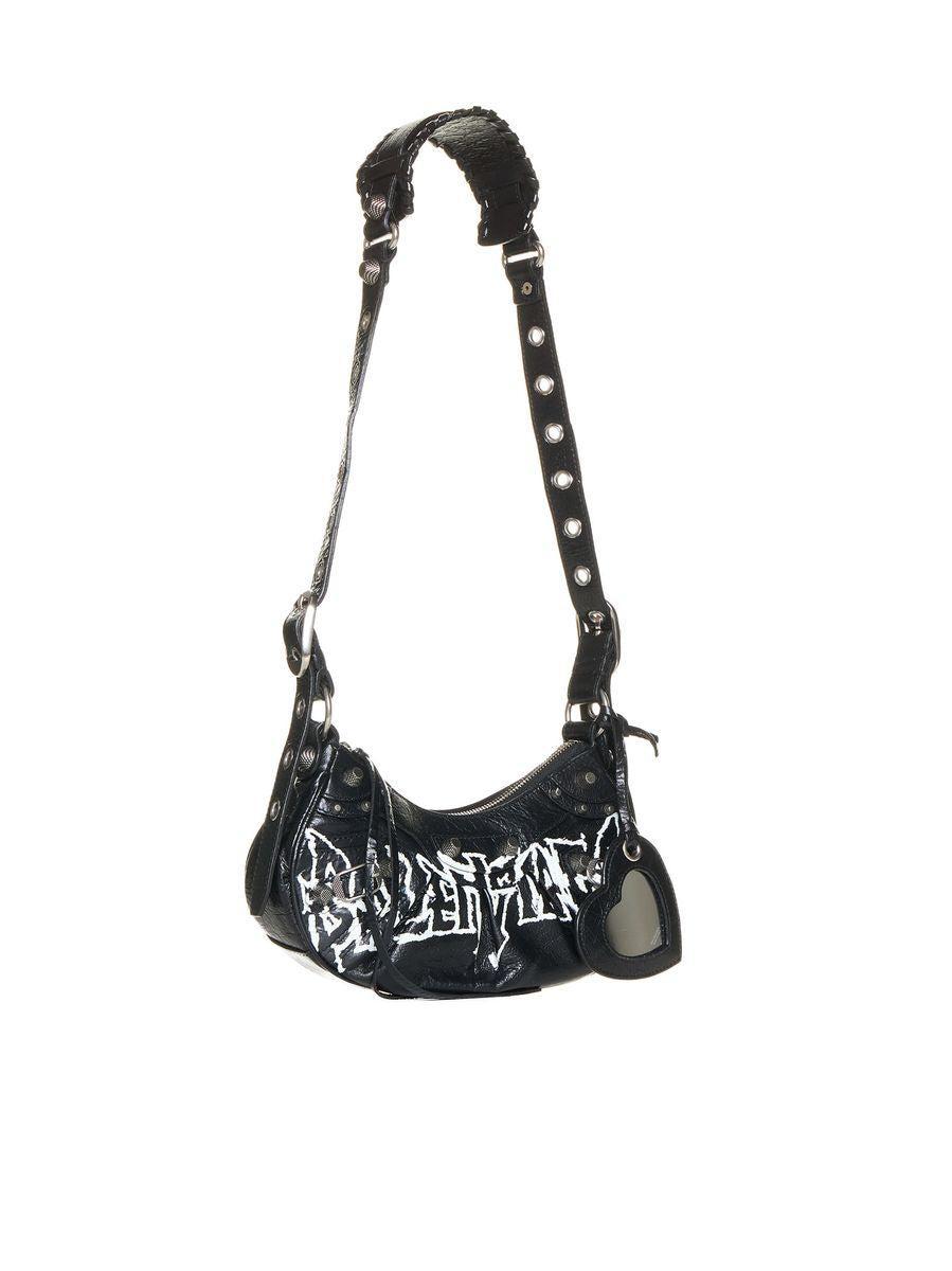 Le Cagole Xs Shoulder Bag In Black Product Image