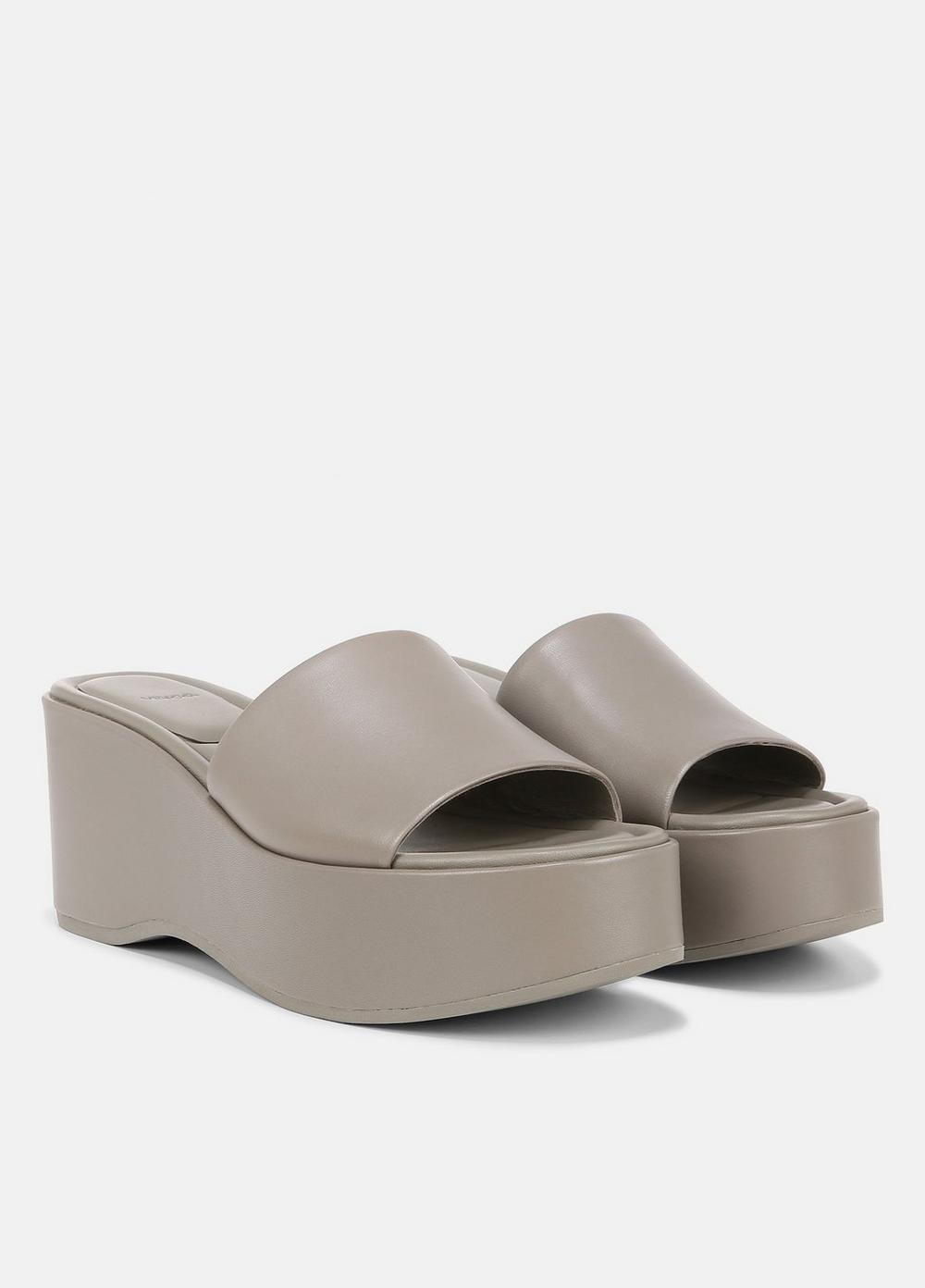 Polina Leather Platform Sandal Product Image