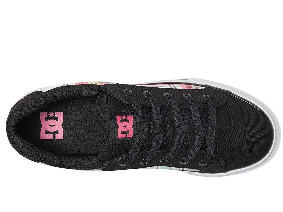 DC Chelsea (Grunge Plaid) Women's Skate Shoes Product Image