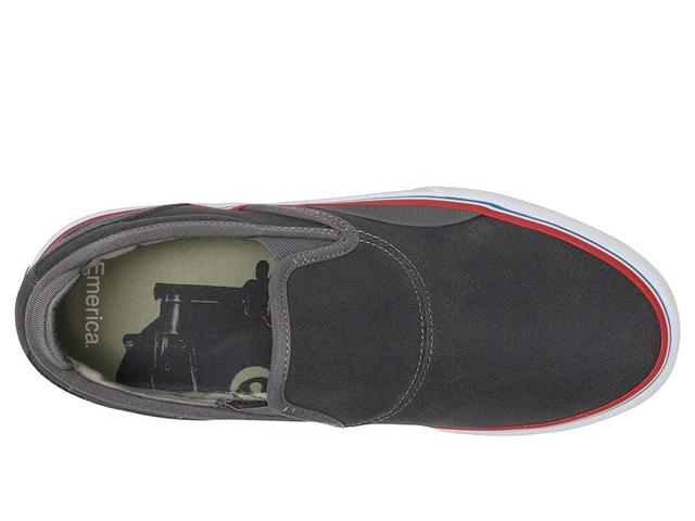 Emerica Wino G6 Slip-On X Biltwell (Charcoal) Men's Shoes Product Image