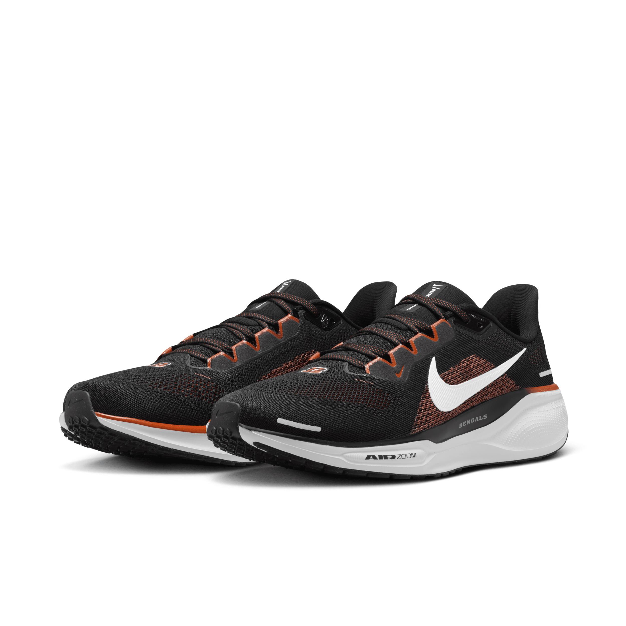 Nike Men's Pegasus 41 NFL Cincinnati Bengals Road Running Shoes Product Image