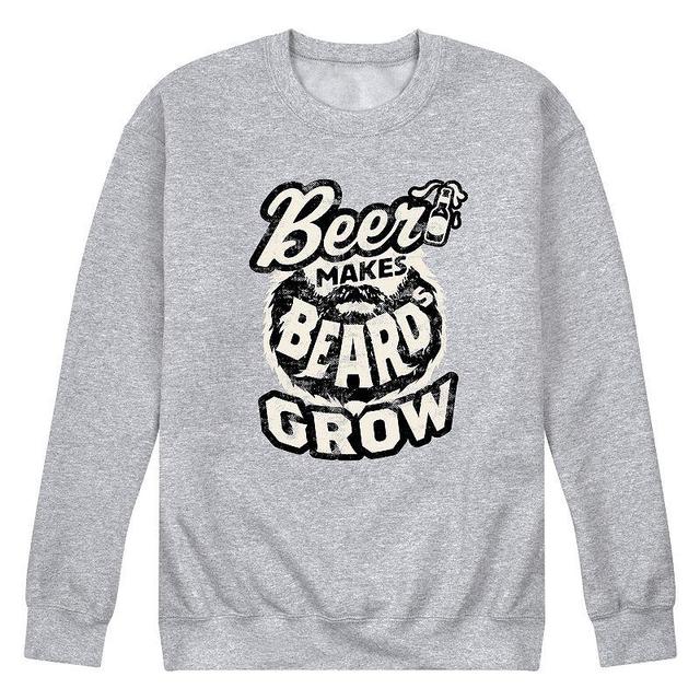 Mens Beer Makes Beards Grow Sweatshirt Product Image