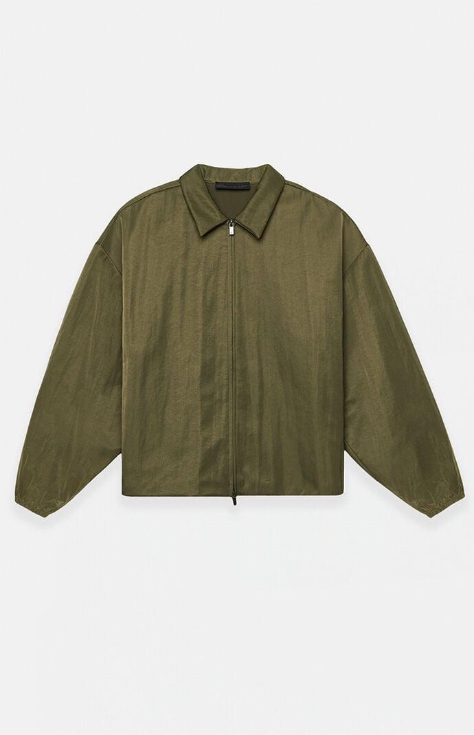 Fear of God Essentials Men's Textured Nylon Trucker Jacket - Product Image