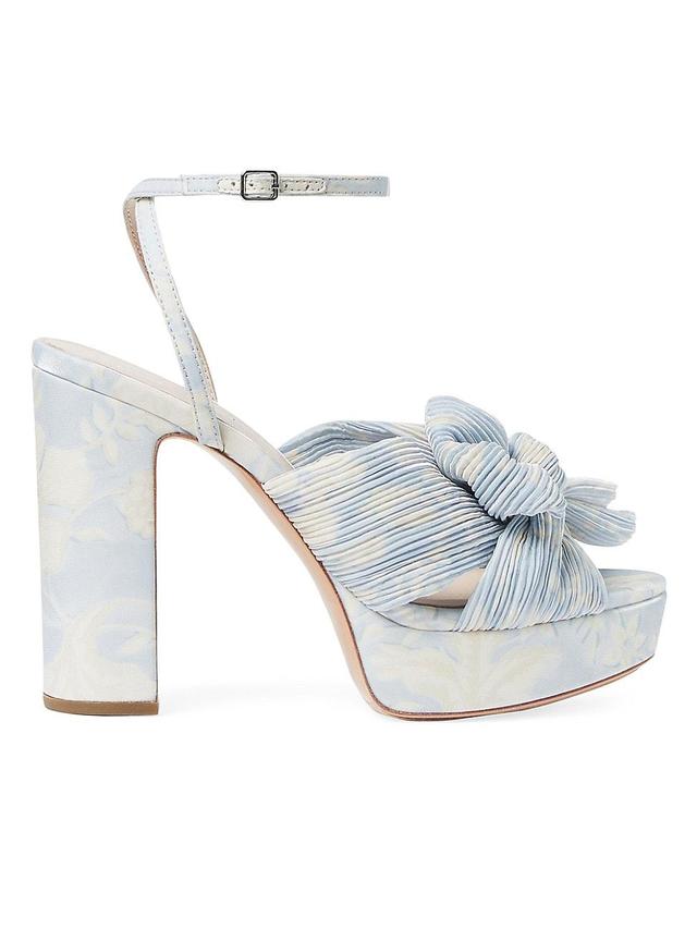 Womens Natalia Knotted Platform Sandals Product Image
