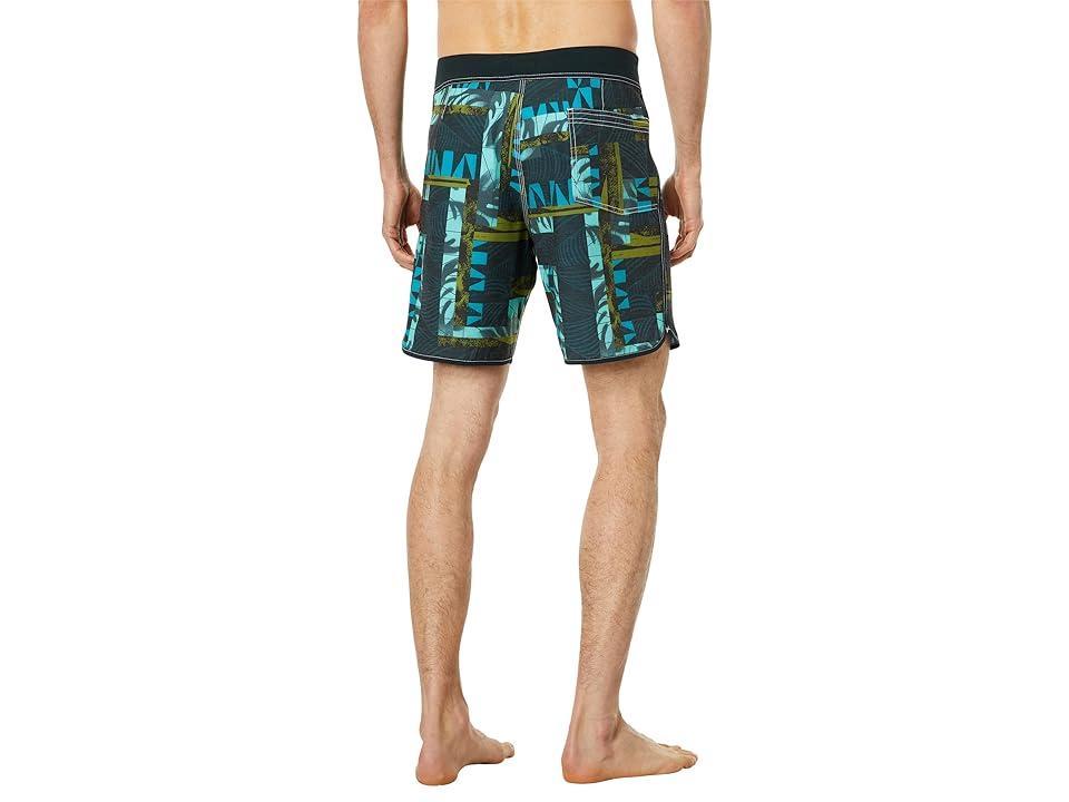 Quiksilver Blank Canvas Scallop 18 Boardshorts Men's Swimwear Product Image