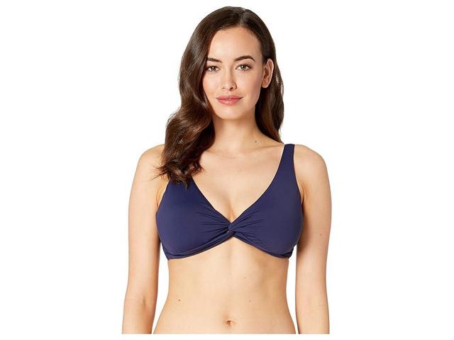 Tommy Bahama Pearl Underwire Over the Shoulder Twist Front Bra (Mare ) Women's Swimwear Product Image