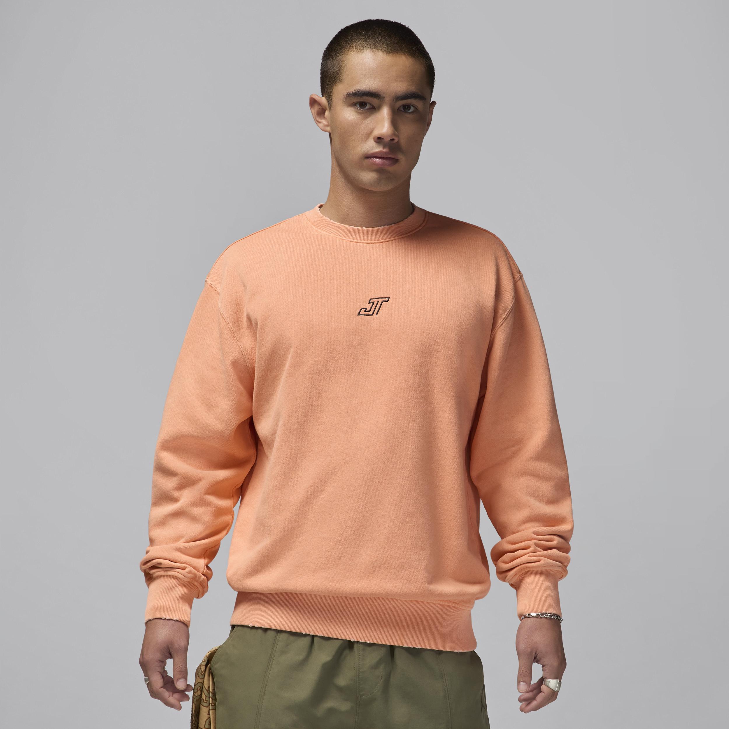 Nike Mens Tatum Fleece Crew-Neck Sweatshirt Product Image