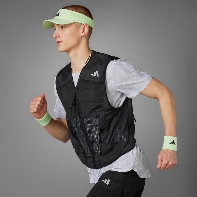 adidas Ultimate Pocket Vest Black L Mens Product Image