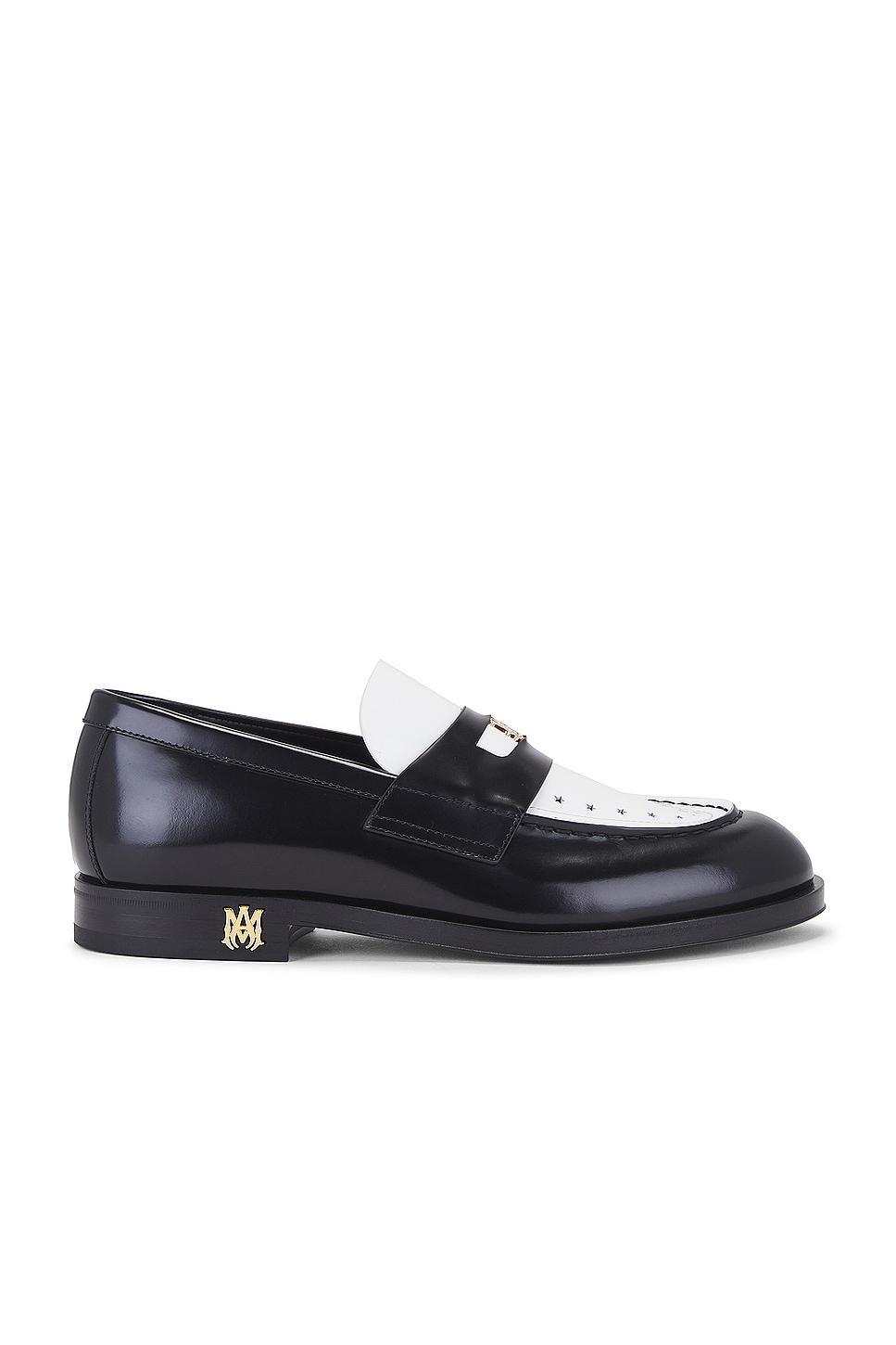 Amiri MA Loafer in Black & White - Black. Size 40 (also in 41, 42, 43, 44, 45). Product Image