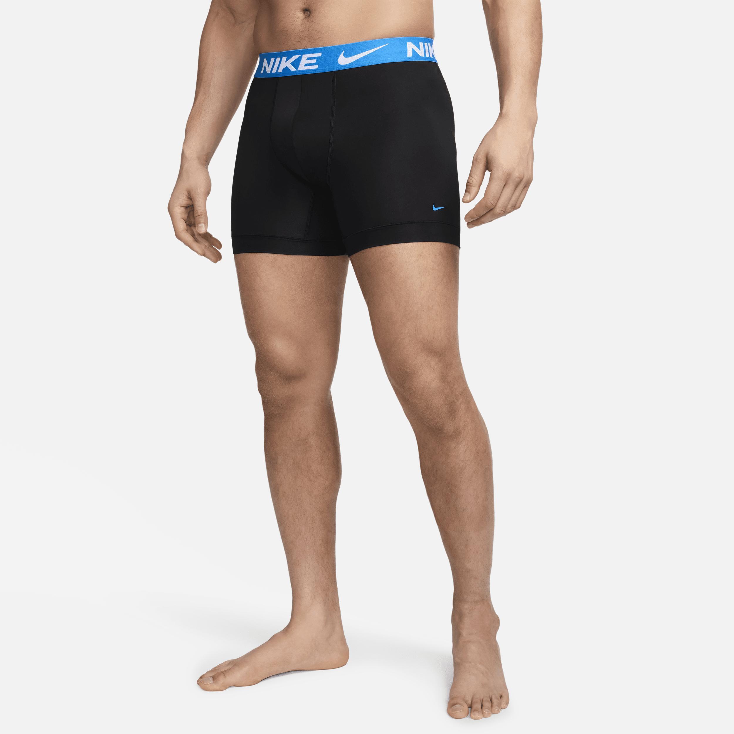 Nike Mens 3-Pk. Dri-Fit Essential Micro Boxer Briefs Product Image