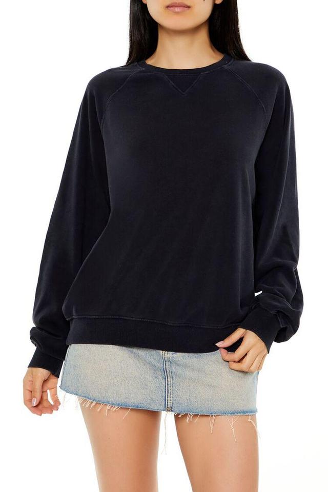 French Terry Raglan Pullover | Forever 21 Product Image